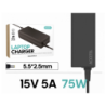 Carregador Toshiba 15V 5A 5.5*2.5mm 75W