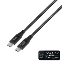 CABO 60W USB-C/3.2GEN2/DADOS 10GBPS/CARGA RAPIDA1.2MTS