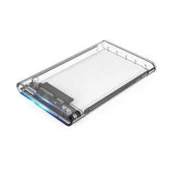 Caixa Disco 2.5 USB3.0 Transparente