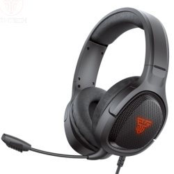 Headset Fantech VIBE Multi-Plataforma LED VERMELHO