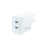 CARGADOR GAN 35W USB-C/USB-C PARED