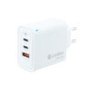 CARGADOR GAN 65W USB-C/USB-C/USB-A PARED