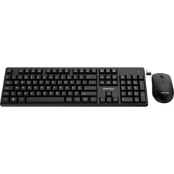 Combo s/Fios Teclado + Rato Fantech Business Preto