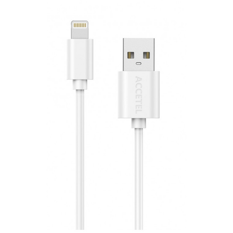 CU1603 Cabo De Dados 2.4A - Lightning (1M) Branco
