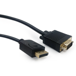 Cabo DisplayPort para VGA 1.8 metros Gembrid Cablexpert