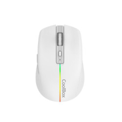 Rato para jogos sem fios BRANCO