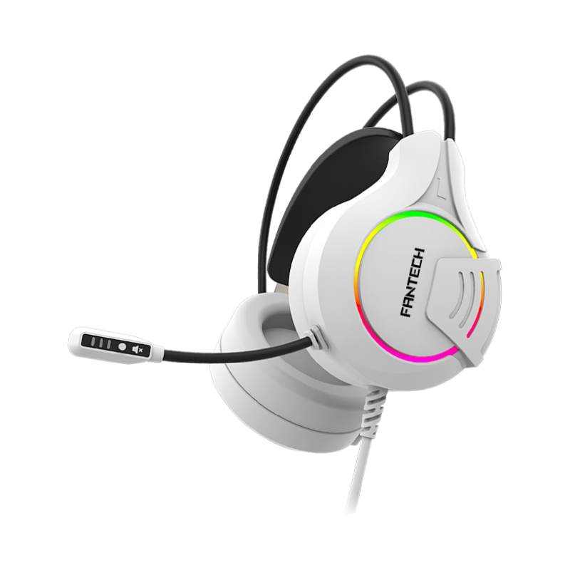 Headset Fantech Glare HG20 RGB Branco Headset Fantech Glare HG20 RGB Branco