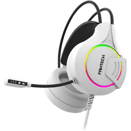 Headset Fantech Glare HG20 RGB Branco