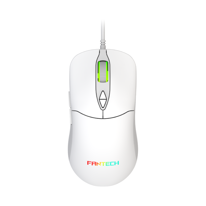 Rato Fantech Business LED M421 3600 DPI Branco