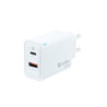 CARGADOR GAN 45W USB-C/USB-A PARED
